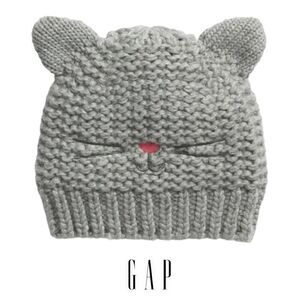 GAP Kids | Gray | KITTY KNITTED HAT